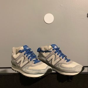 CLASSIC NEW BALANCE BABY BLUE SUEDE LOW TOP US 574